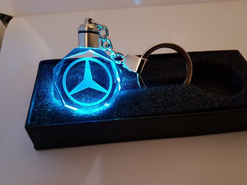 Mercedes led keyring brand - mercedes, new