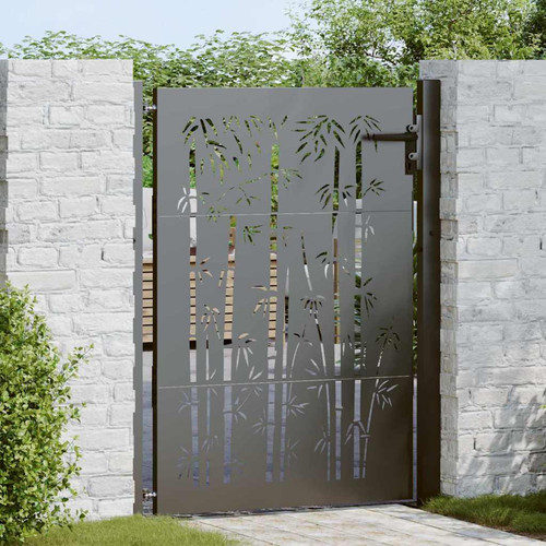 Garden gate black 110x130cm - gate,