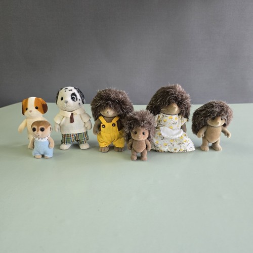 Vintage sylvanian families - families, lot