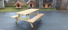 Wooden Picnic Bench/Table, Heavy Duty Pub Bench, Picnic table & Bench Set