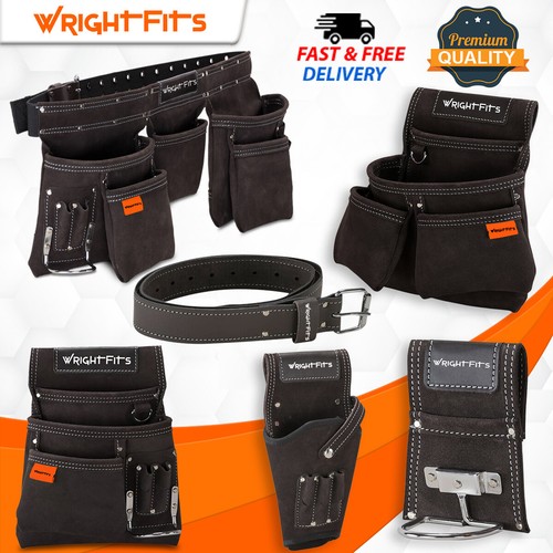 Leather tool belt apron nail - belt,
