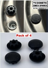 4 x Smev Dometic Black Screw