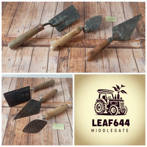 Bricklaying trowels old - trowels,