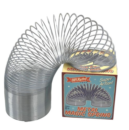 7cm metal slinky spring toy - 7cm,