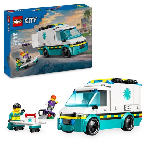 Lego city emergency ambulance - lego,
