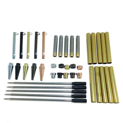 Woodturning slimline pen kit - woodturning,