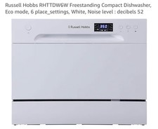 Russell Hobbs RHTTDW6W Compact