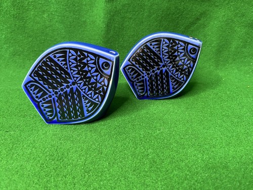 Hornsea 1960s blue fish - 1960s,