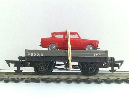 Tri ang flat wagon - wagon, with