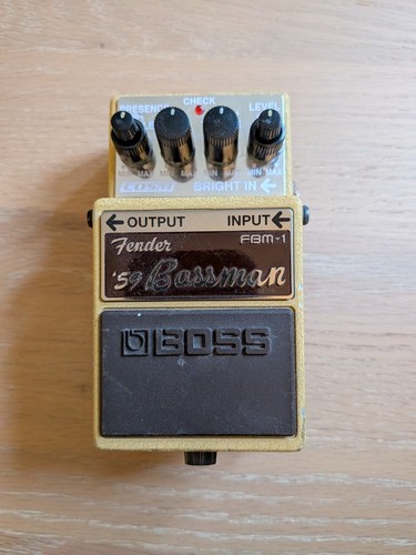 Boss fbm fender - boss, bassman