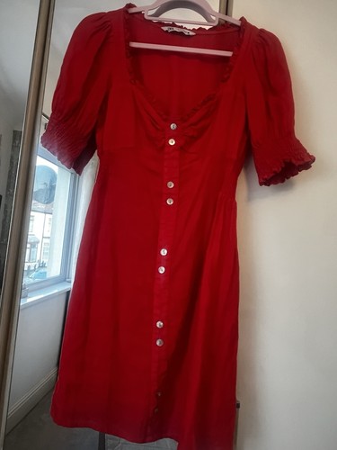 Zara red orange casual - red/orange,