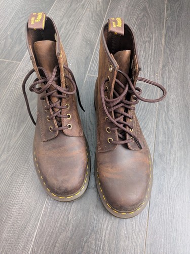 Martens doc leather - martens,