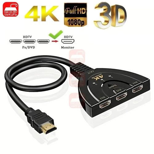 Port hdmi splitter cable - 4k,