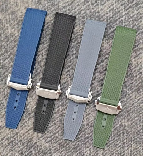 Fkm rubber strap for longines - strap,
