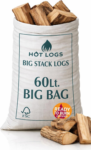60l hardwood logs - 60l, big