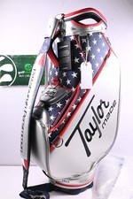 Taylormade 2025 US Open Tour Bag / 6-Way Divider / Silver, Red & Blue