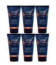 6x King C. Gillette Shaving