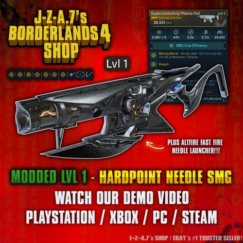 Borderlands modded lvl 1 - borderlands, 4✨
