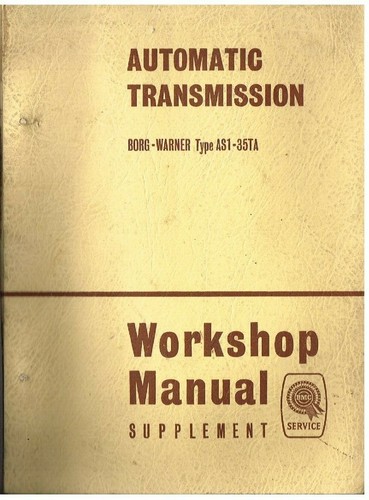 Wolseley borg warner - wolseley, 18/85