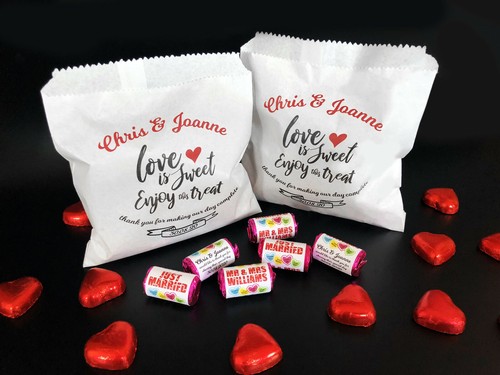Personalised printed wedding - printed,