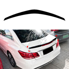 For Mercedes E Class Coupe W207 C207 Black Rear Boot Spoiler Lip Wing 09-17
