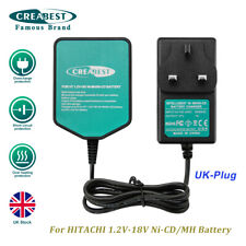 Charger For Hitachi 1.2V-18V Ni-CD/MH Battery EB1212S EB1214S EB1230R NR90GC EB7