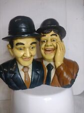 Vintage Laurel & Hardy Large Figurines Figures Ornaments Statues