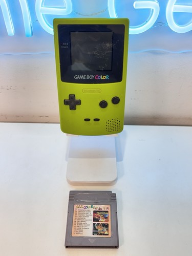 Nintendo game boy color lime - game,