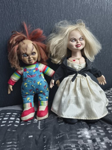 Chucky and tiffany dolls - and,