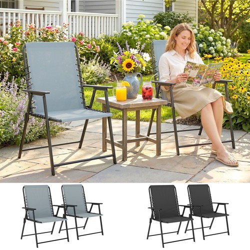 Folding garden chairs set - folding,