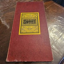 Vintage Board Game 'Sorry' 