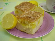 Home Made LEMON DRIZZLE CAKES