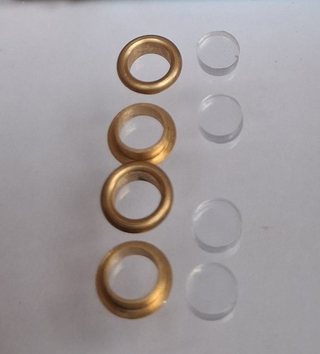 Models round brass - a1,