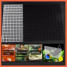 Fish Tank Filter Bottom Grid Egg Crate Isolate Aquarium Divider Tray Isolation