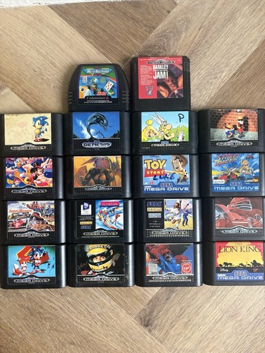 Sega mega drive games lot - sega,