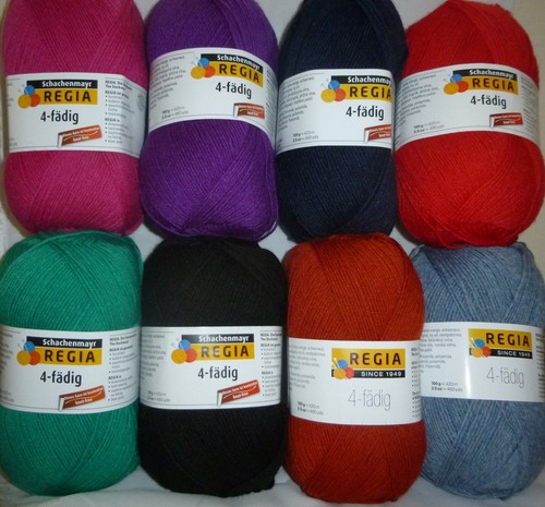 Regia ply sock yarn - ply, 100g