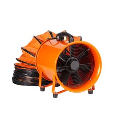 203.2mm Portable Extractor Fan Blower 10m Duct Hose Ventilator Industrial