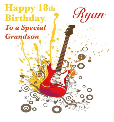 Personalised electric guitar - personalised,