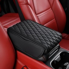 Black Car Armrest Box Cushion