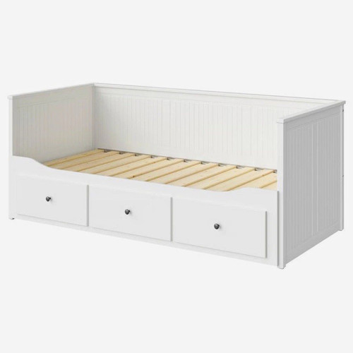 Ikea white daybed frame single - white,