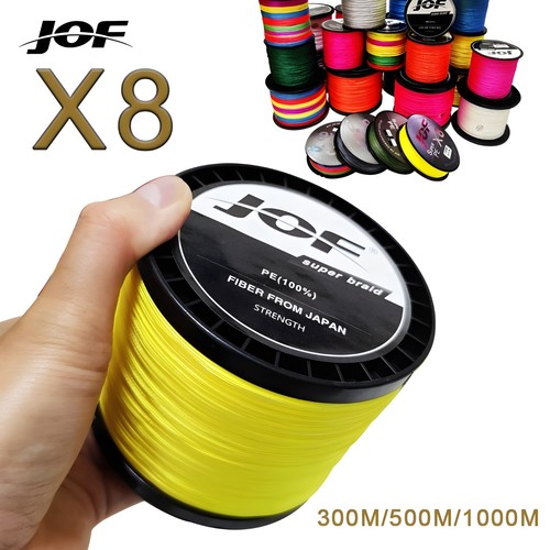 Strands braided fishing line - 8,