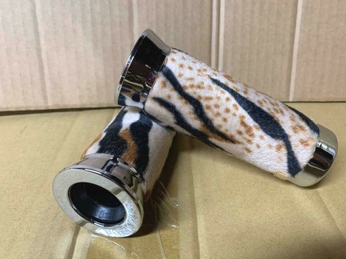 Custom bicycle grips - bicycle, velour