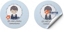 NAÏZAYA 70 First Communion Baby Stickers for Favors – For Favors Na