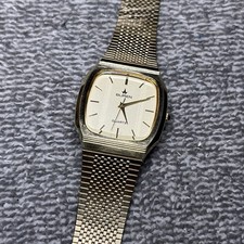 Buren Men’s Watch Bu- 9001m  S Vintage Working New Battery