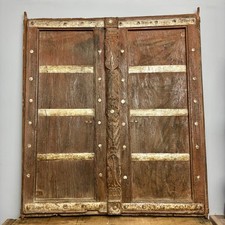 Pair Of Vintage Wooden Window