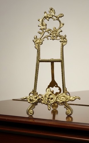 Antique vintage brass book - vintage,