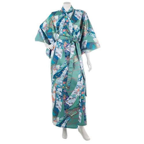 Green ribbon long japanese - green,