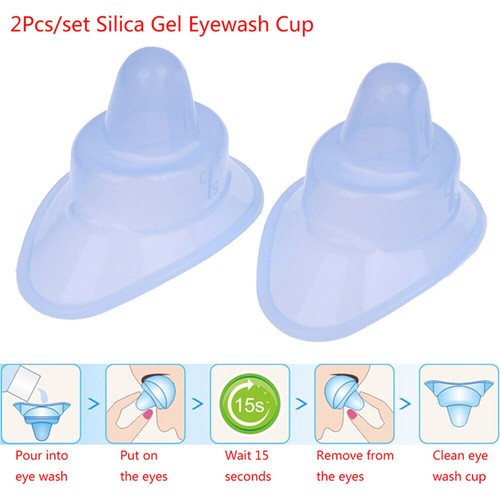 Soft silicone eye wash - silicone, cup