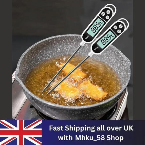 Digital food thermometer meat - food,
