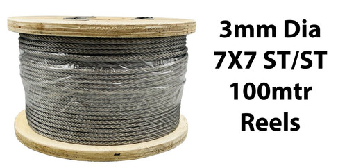 Stainless steel wire rope - stainless,